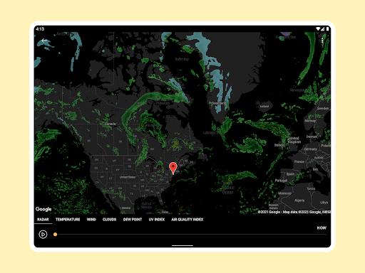 Today Weather:Data by NOAA/NWS screenshot