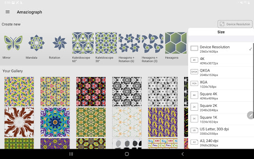 Amaziograph screenshot