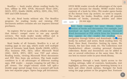 ReadEra – book reader pdf epub screenshot