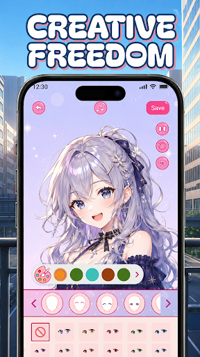 Anime Avatar: Cute OC screenshot