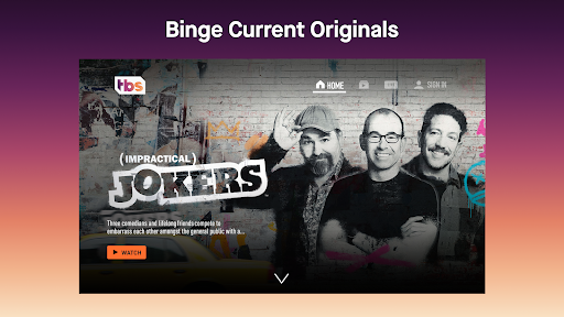 Watch TBS screenshot