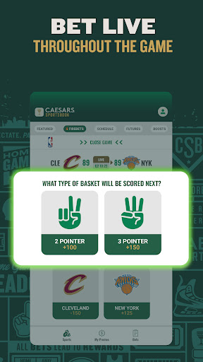 Caesars Sportsbook & Casino screenshot