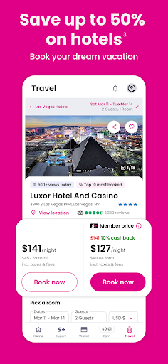 Super.com - Save, Earn, Travel screenshot