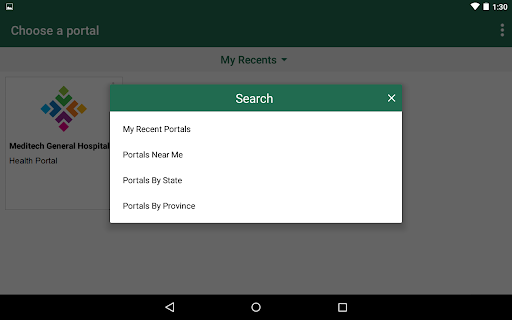 MEDITECH MHealth screenshot
