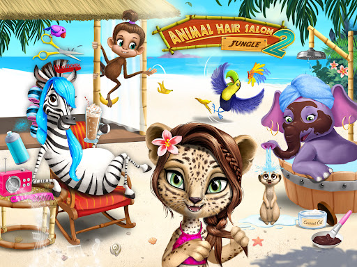 Jungle Animal Hair Salon 2 screenshot