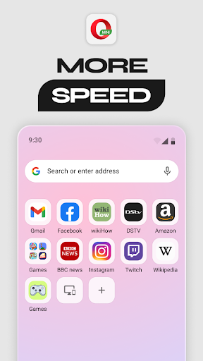 Opera Mini: Fast Web Browser screenshot