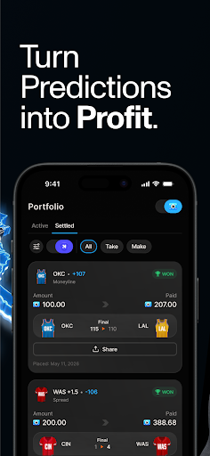 Novig: Trade & Predict Sports screenshot