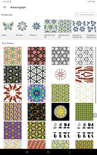 Amaziograph screenshot