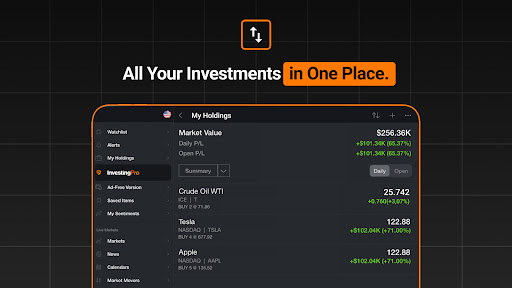 Investing.com: Stock Market screenshot