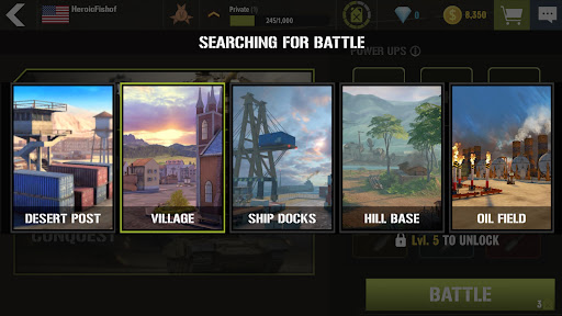 War Machines：Tanks Battle Game screenshot