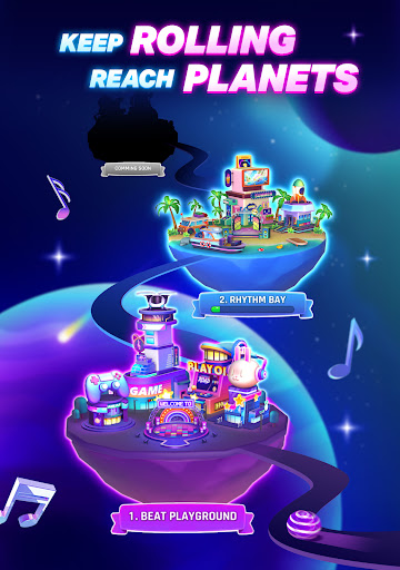 Dancing Road Color Balls Match screenshot
