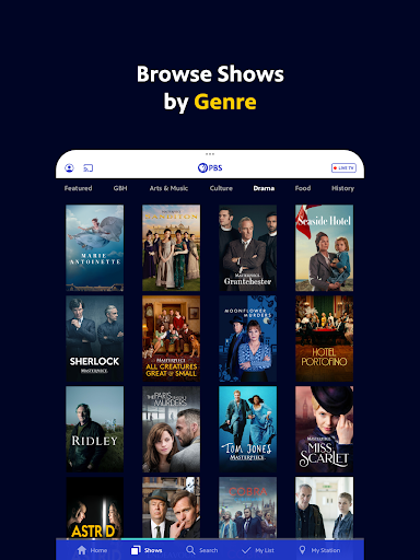 PBS: TV Shows & Documentaries screenshot