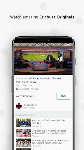 Cricbuzz - Live Cricket Scores screenshot