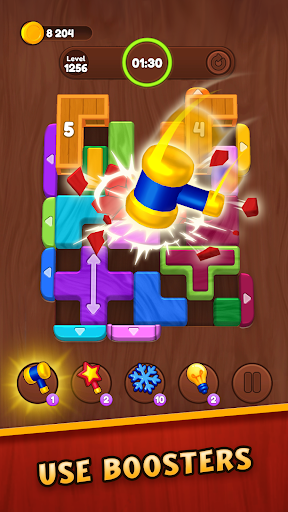 Wood Color Jam - Block Puzzle screenshot