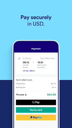 Trainline: Train travel Europe screenshot