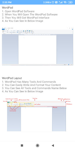 WordPad - Easy To Learn screenshot
