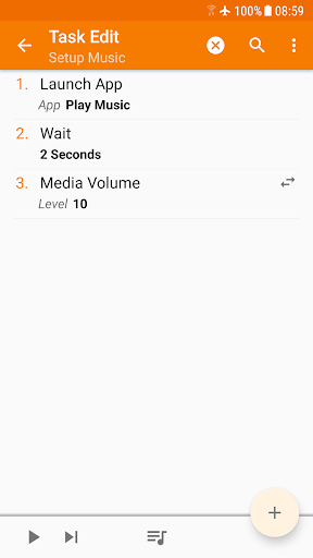Tasker screenshot