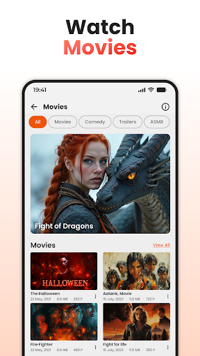 Video Downloader and 4k Player screenshot