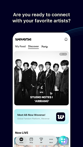 Weverse: Connect with Artists screenshot