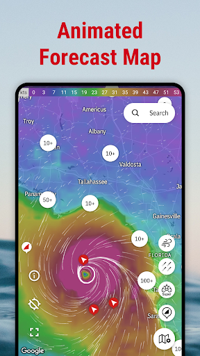 Windfinder: Wind & Weather map screenshot