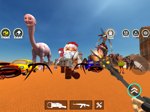 Nextbots In Playground mod screenshot
