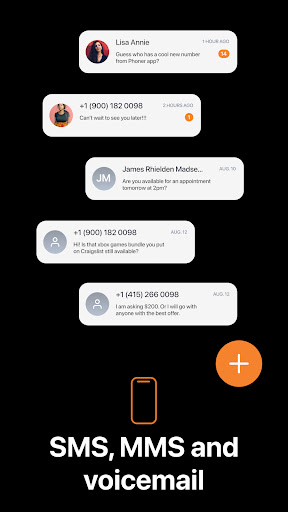 Phoner: Second Phone Number screenshot