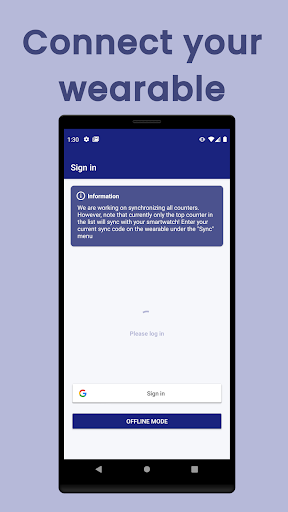 Counter for Wear OS screenshot