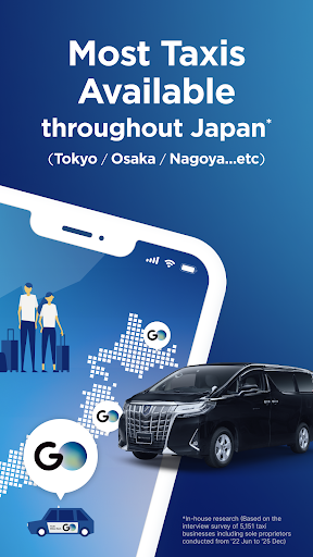 GO / Taxi app for Japan screenshot