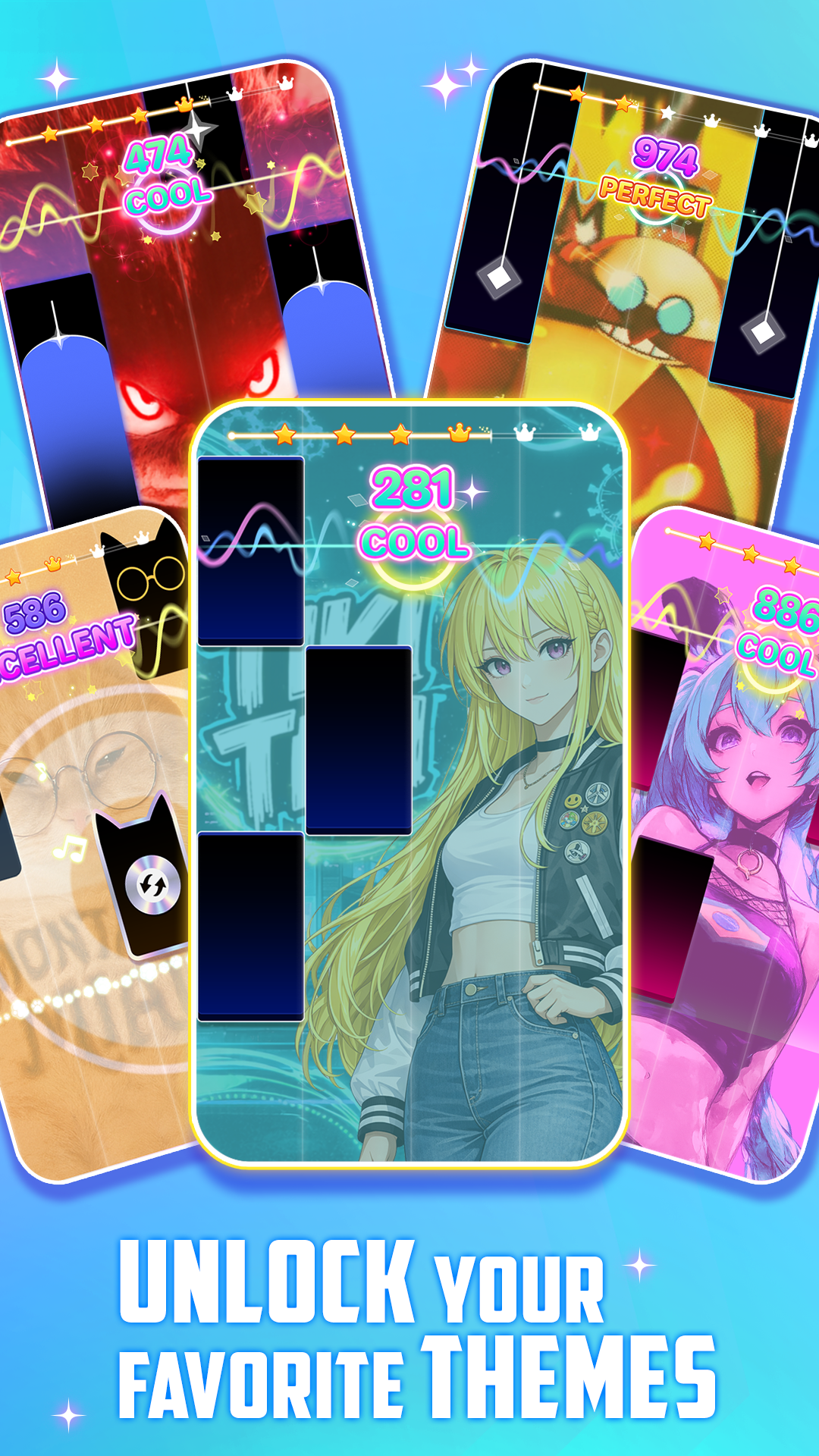 Piano Game 4: EDM Tiles screenshot