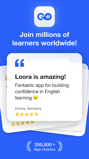 Speak English with Loora AI screenshot
