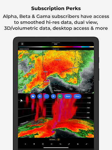 RadarOmega: Doppler Radar App screenshot