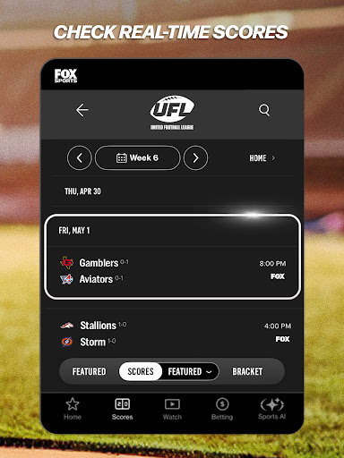 FOX Sports: Watch Live Games screenshot