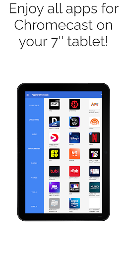 Apps for Chromecast & TV screenshot