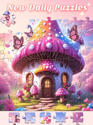 Whimsical House Jigsaw screenshot