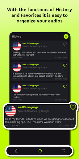 Translator Woman's Voice - TTS screenshot