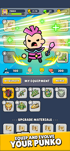 Punko.io: Roguelike TD screenshot