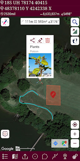 Mgrs & Utm Map Pro screenshot