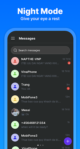 Messages screenshot