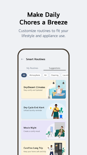 LG ThinQ screenshot
