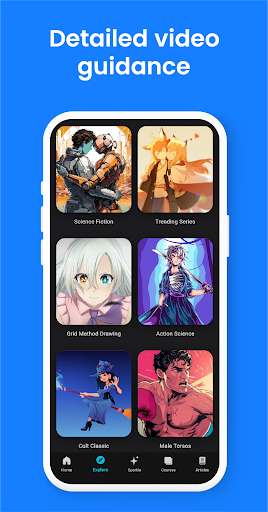 Learn to Draw Anime by Steps screenshot