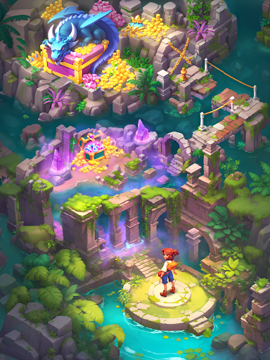 Merge Adventure: Travel Games screenshot