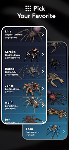 ARSpiders.com: Spider on Face screenshot