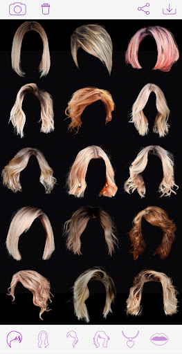 Virtual Hair Style Changer screenshot