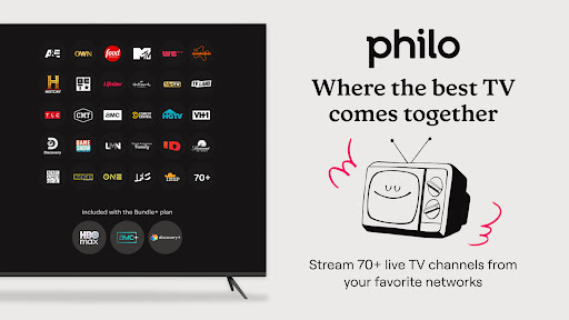 Philo: Shows, Movies, Live TV. screenshot