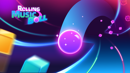 Rolling Music Ball: EDM Rush screenshot