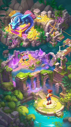 Merge Adventure: Travel Games screenshot