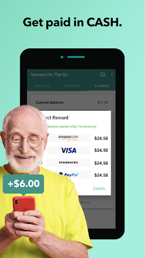 Surveys On The Go: Earn Cash screenshot