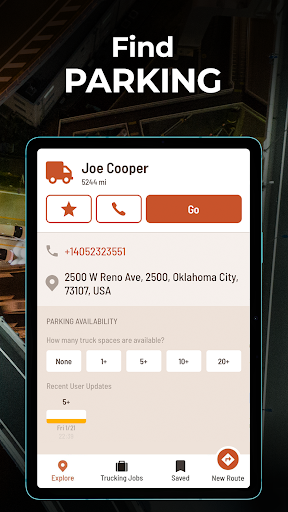 Hammer: Truck GPS & Maps screenshot