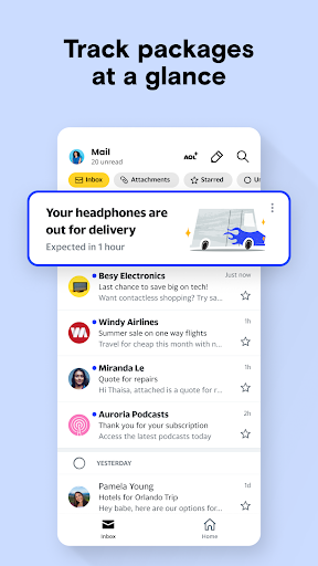 AOL: Email News Weather screenshot