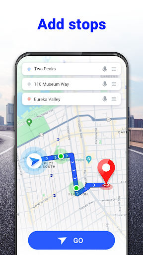 GPS Voice Navigation & Radar screenshot